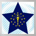 Étoile de l'Indiana Affiches