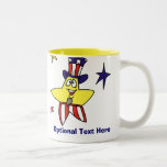 Étoile patriotique Etats-Unis-Heureuse Mugs À Café