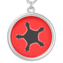 étoile réglée de fractale de mandelbrot colliers
