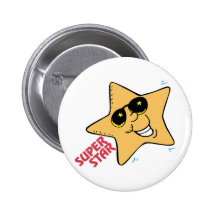 Étoile superbe badge avec épingle