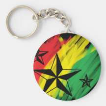 étoiles de reggae porte-clefs