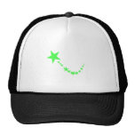 Étoiles de vert casquettes