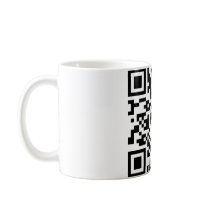 Étreignez un code du connaisseur QR Tasse