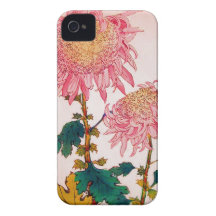 Étude florale rose de Mondrian Étuis iPhone 4
