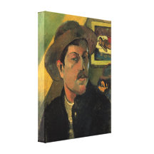 EugÃ¨ne Henri Paul Gauguin - autoportrait Toile Tendue