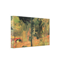 EugÃ¨ne Henri Paul Gauguin - Badende Toile Tendue