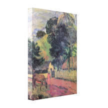 EugÃ¨ne Henri Paul Gauguin - paysage Toiles Tendues