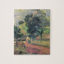 EugÃ¨ne Henri Paul Gauguin - puzzle de paysage