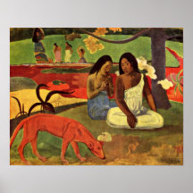 Eugene Henri Paul Gauguin - Joyfulness Affiche