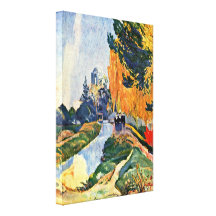 Eugene Henri Paul Gauguin - Les Alyscamps Toiles Tendues Sur Châssis