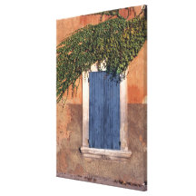 Europa, Frankrijk, Roussillon. De klimop behandelt Canvas Afdruk