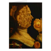 Ève et Apple avec les homologues - 1578 Cartes De Vœux