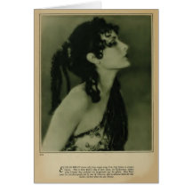 Evelyn Brent 1929 cartes vintages de portrait