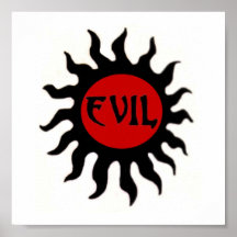 EvilColored Posters