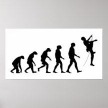 Evolutie van het Beklimmen van de Berg Poster