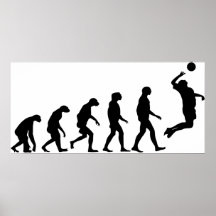 Evolutie van Volleyball Plaat