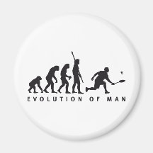 évolution badminton aimant pour réfrigérateur