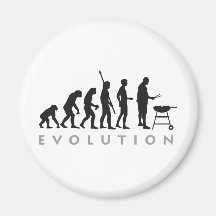 évolution barbecue magnets pour réfrigérateur