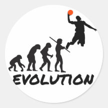Évolution de basket-ball adhésifs
