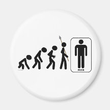 Évolution des hommes magnets pour réfrigérateur