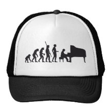 evolution piano baseball cap