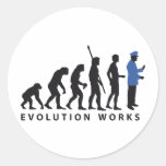 Évolution uniforme autocollants