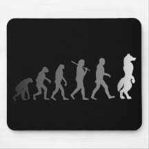 Évolution velue tapis de souris