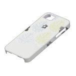 Exemplaar van het de lei het blauwe witte damast v Case-Mate iPhone 5 hoesje