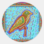 Exotische Vogels door Naveen Ronde Stickers