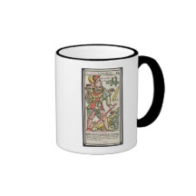 Expiation, carte de tarot, française mug