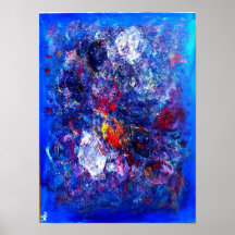 Explosion bleue posters