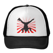 explosion de break dance casquette de camionneur