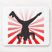 explosion de break dance tapis de souris