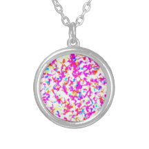 Explosion de couleur pendentif
