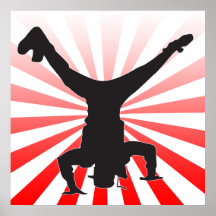 explosion de danse de coupure affiche