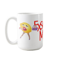 "exsqueeze je ?" tasse humoristique de citron drôl