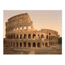 Extérieur du Colosseum, Rome, Italie Carte Postale