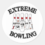 Extreem Kegelen Ronde Stickers