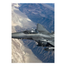 F-15 grève Eagle Invitations Personnalisables
