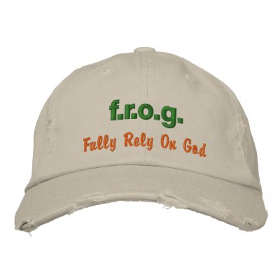 F.R.O.G. Chapeau brodé