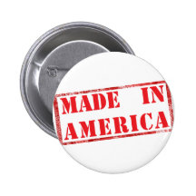 Fabriqué en Amérique ! Badge Avec Épingle