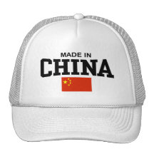 Fabriqué en Chine Casquettes