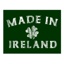 Fabriqué en Irlande Carte Postale