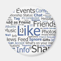 Facebook Koelkast Magneten