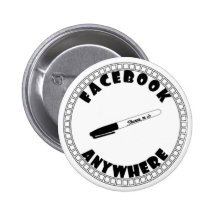 Facebook n'importe où ! badge