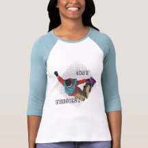 Faire du surf des neiges 7 t-shirts