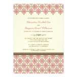 Faire-part de mariage de dentelle de la Reine Anne