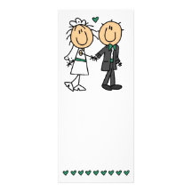 Faire-part de mariage de jeunes mariés