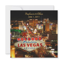 Faire-part de mariage de Las Vegas