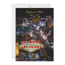 Faire-part de mariage de Las Vegas